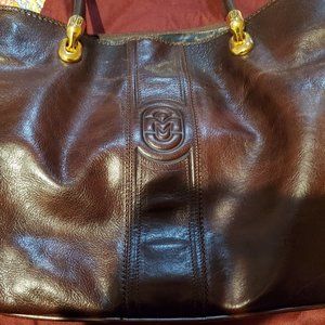 Marino Orlandi Vintage Brown leather Shoulder bag
